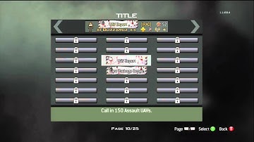 MW3 Titles And Emblems