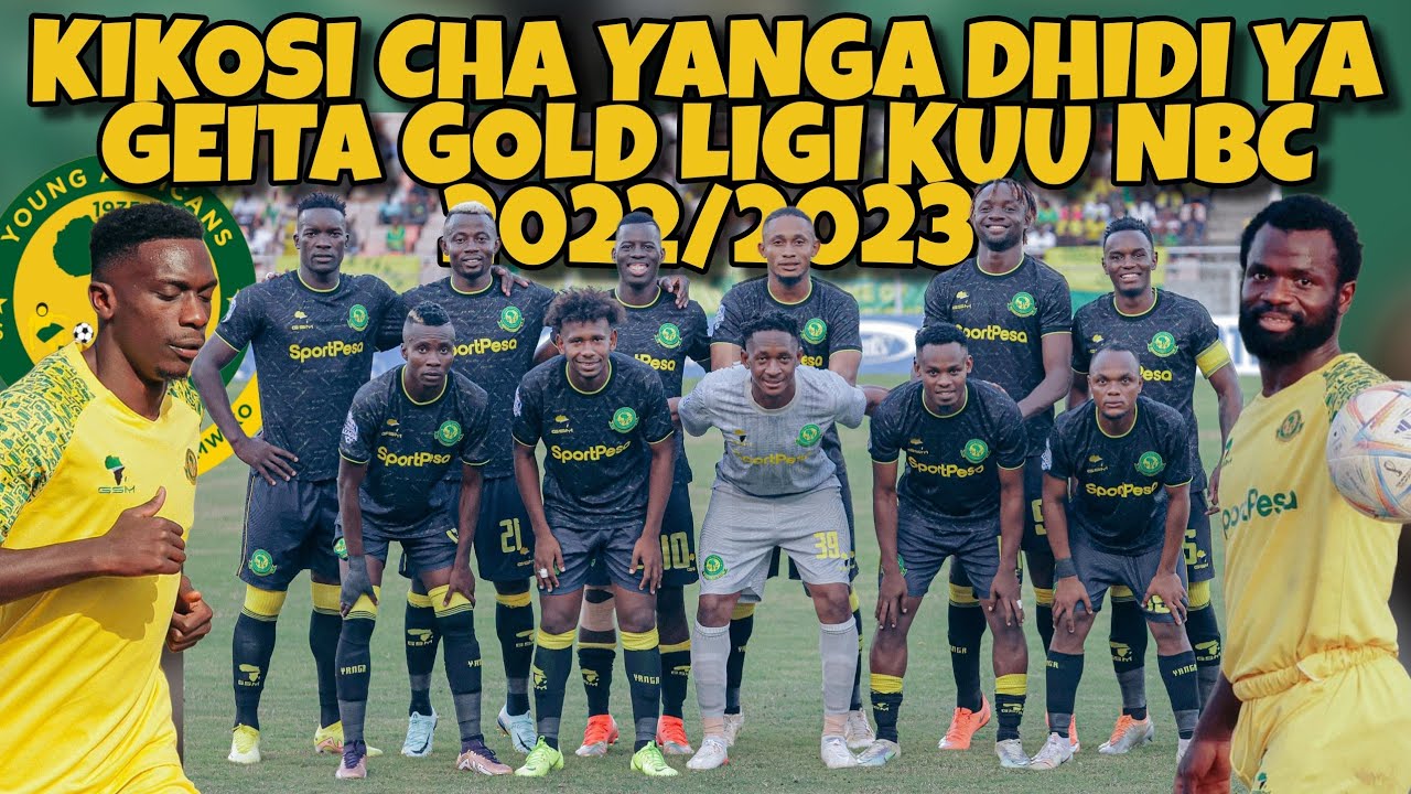 Kikosi Cha Yanga Kinachoanza Leo Dhidi Ya Geita Gold Mechi Ya Ligi Kuu