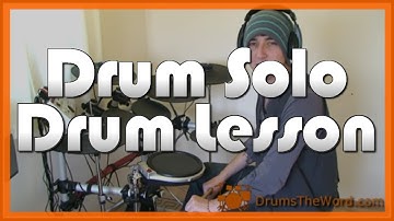 ★ Rock And Roll (Led Zeppelin) ★ Drum Lesson | How To Play Drum SOLO (John Bonham)