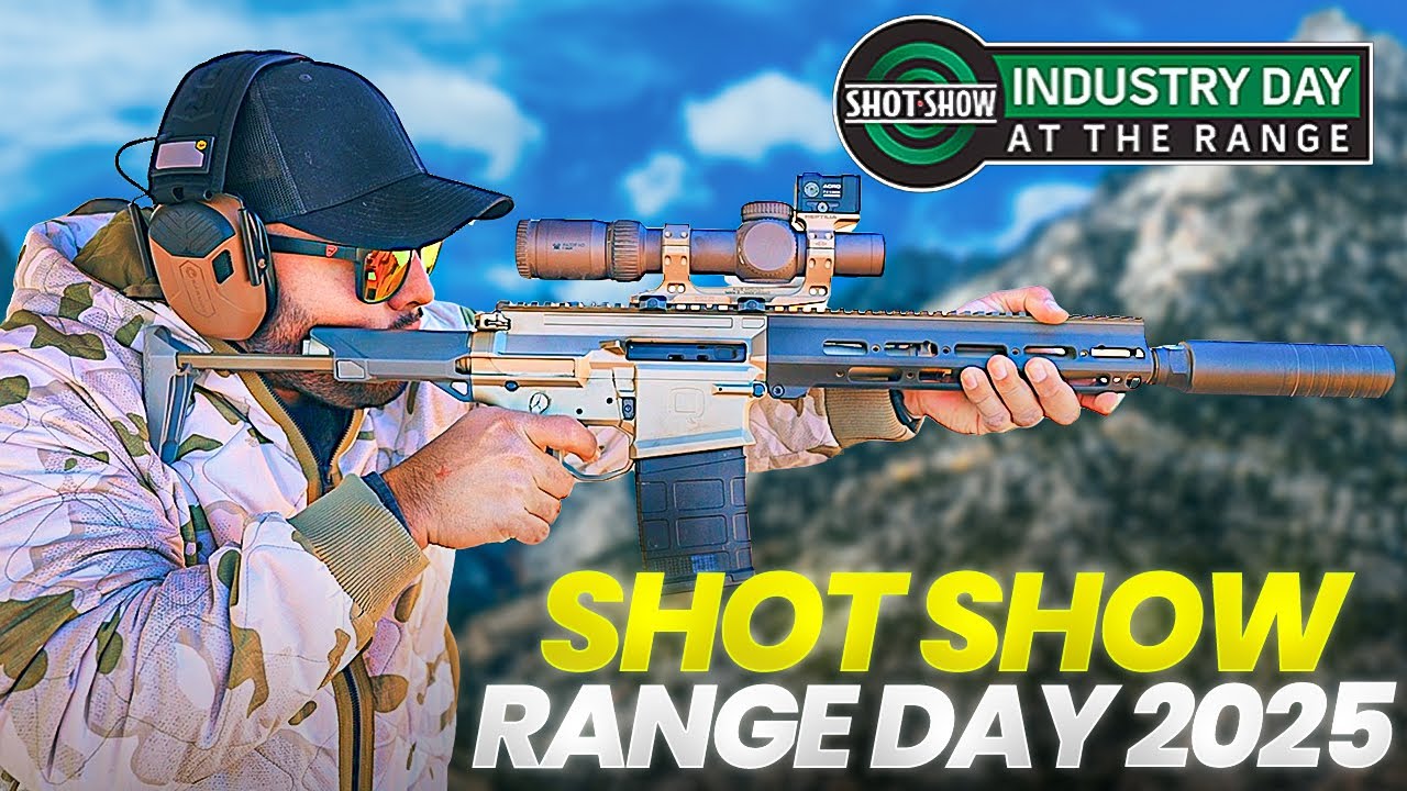 SHOT SHOW RANGE DAY 2025 VLOG - YouTube