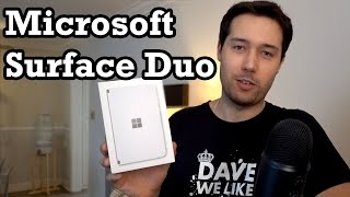 Microsoft Surface Duo Unboxing Setup Review Android Phone Tablet Fold Two Screens Gaming Camera