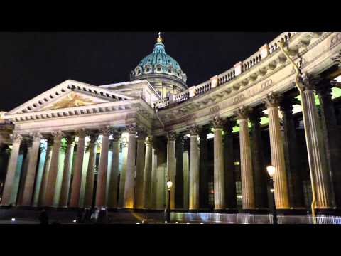 С-Петербург.Казанский собор 11 января 2014 года.Kazan Cathedral , Saint Petersburg.