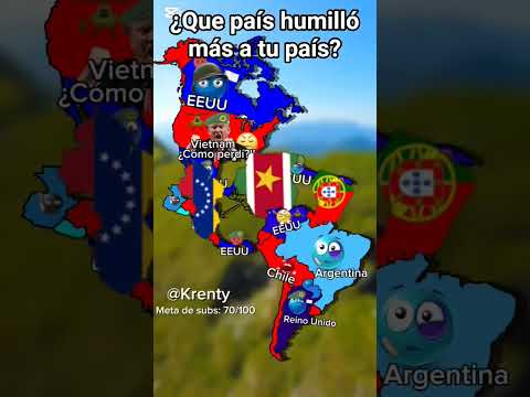 ¿qué país humilló más al tuyo? #map #countryballs #geography #mapping #mapper #fyp #meme #shorts by Krenty