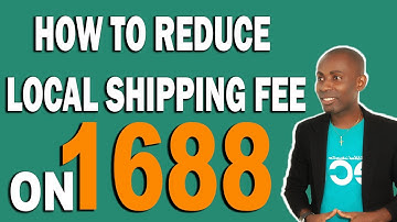 HOW TO REDUCE THE LOCAL EXPRESS SHIPPING FEE WHEN ORDERING ON 1688