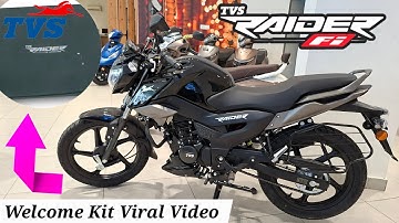 Raider 125cc Welcome Kit Viral Video @ProudToBeaMotovlogger