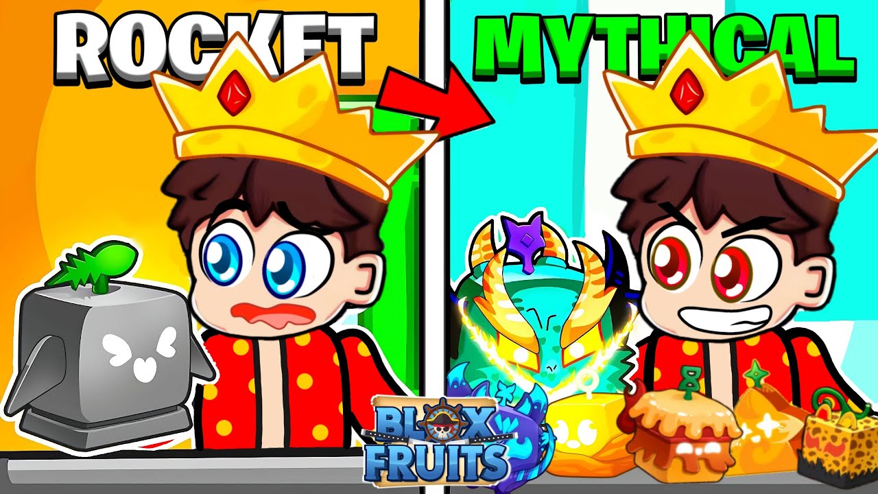 TRADING From ROCKET to DRAGON in Blox Fruits!😍 | Roblox
