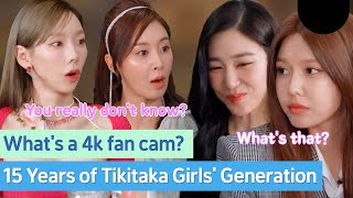 Can't beat the 15th year of tiki-taka experience, Girls' Generation's talk with no audio! #snsd