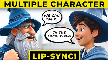 How To Make Animated Characters Talk Together!