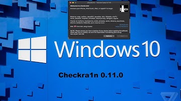 checkra1n 0.11.0 on windows