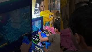 Gaming @ Saravanastores #shortsfeed #fundayout  #shootinggame #saravanastore #holidayvibes #shopping