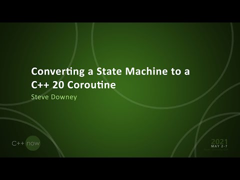 Video: Was ist eine Coroutine-Zustandsmaschine?