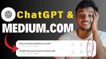 Earn Money with ChatGPT and Medium.com Partner Program in India (2025)