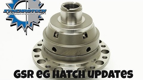 B series LSD install in the GSR hatch things are getting closer to completion