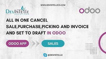 All in One Cancel Sale, Purchase, Picking, and Invoice  #odoo18