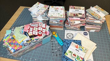 Simple Moda Love Charm Quilt using 5" CHARM SQUARES! 1st in our series to use 5" squares or charms!