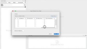 Network Import into Cytoscape