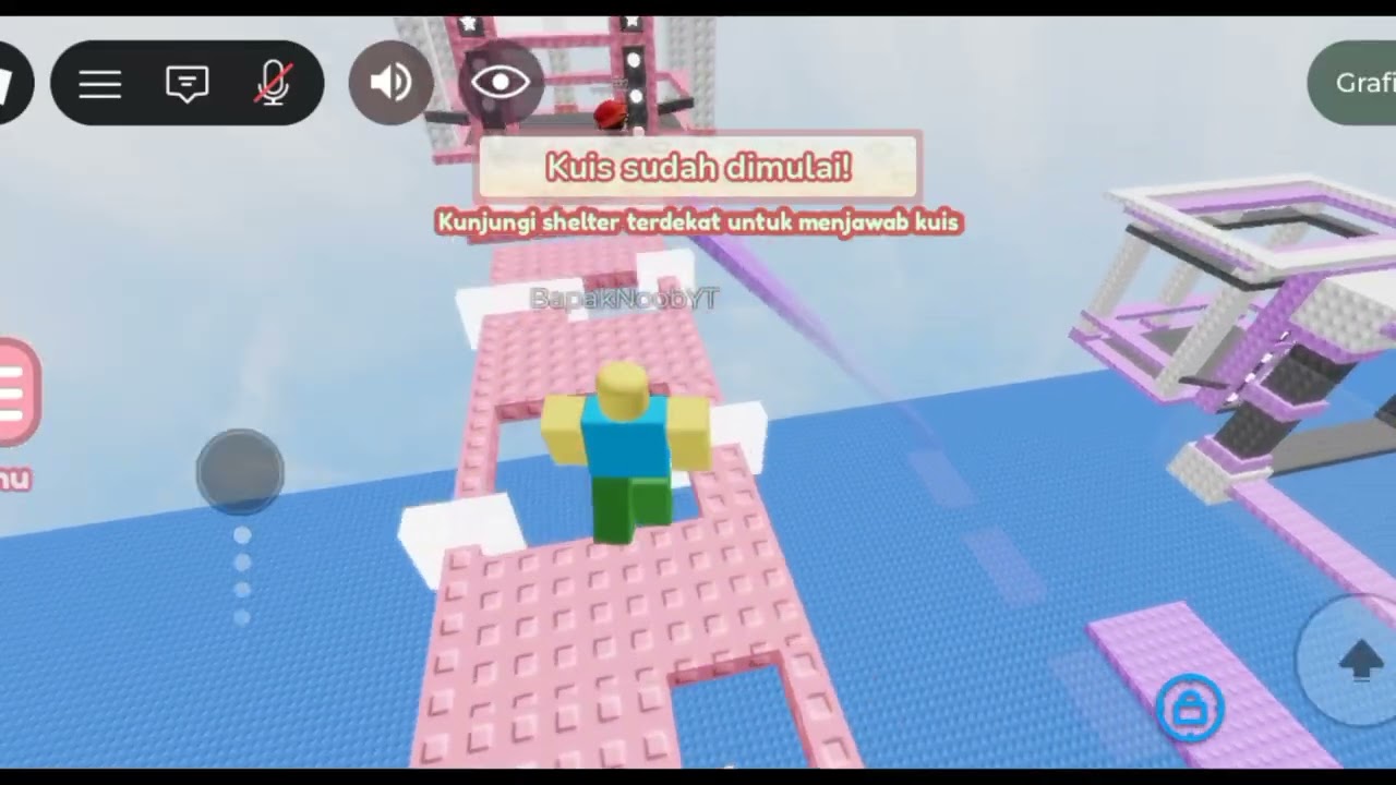 Aku memaikan tower/obby kesukaan ku tetapi aku terus jatuh!, aku kesal dan aku mengakhiri video😤