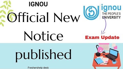 IGNOU Dec 2021 Exams Mode, Confirmation Date Official Announcement 📌 (IMP)