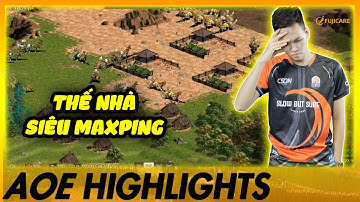 "NHÀ KHÔNG LỐI" - Chim Sẻ Đi Nắng CÂN MAP ĐƠN GIẢN! | AoE Highlights