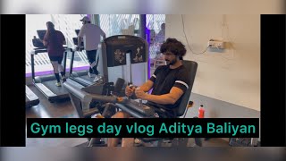 Gym Me Legs Day Aditya Baliyan