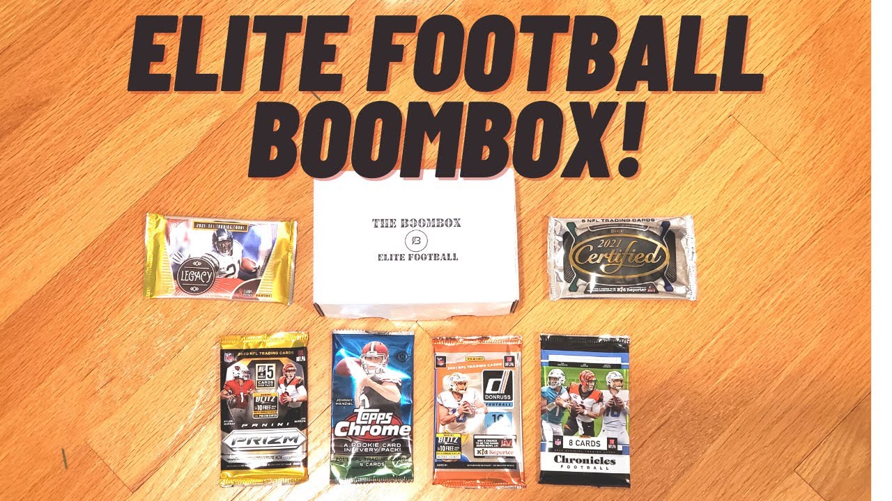 BOOMBOX Elite FOOTBALL Card Box Opening! Autos and RCs! November 2021
