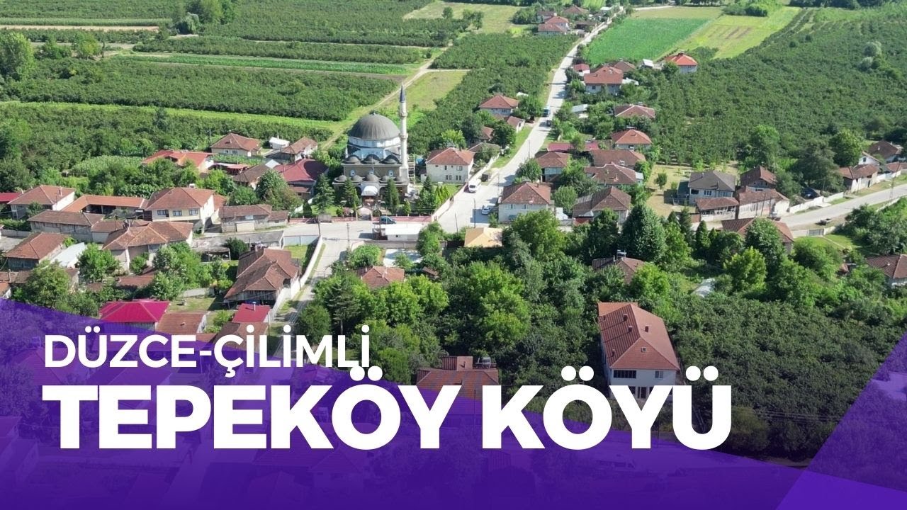 TEPEKÖY KÖYÜ/DÜZCE ÇİLİMLİ DRONE GÖRÜNTÜSÜ #doğa #drone