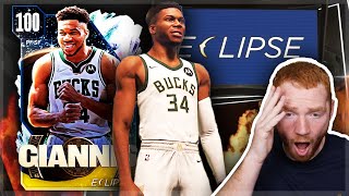 I Spent EVERYTHING on ECLIPSE Packs to Pull 100 Overall Giannis! My FIRST Dark Matter Pull!!