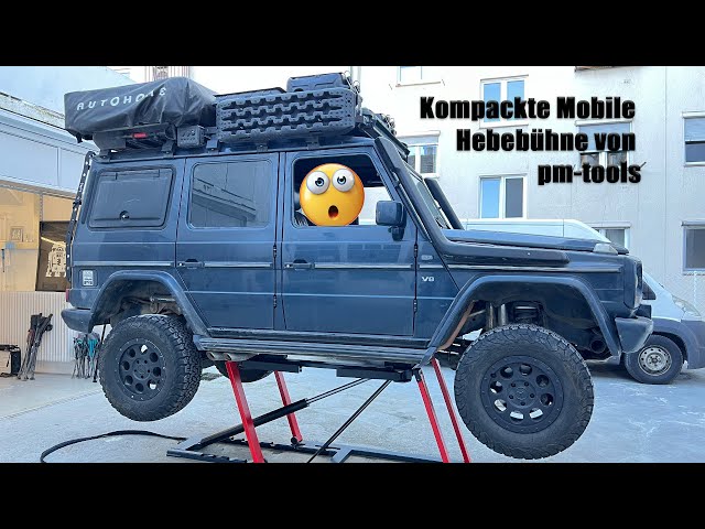 Kompakte Mobile Hebebühne von pm tools 