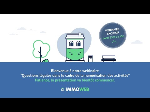 Webinar Immoweb : Questions légales dans le cadre de la numérisation des activités