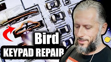 Bird Home Automation Keypad Repair - When a Simple Repair Turns Into Microsoldering Art