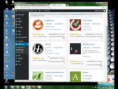 การติดตั้งธีมและปลั๊กอินของWordPress