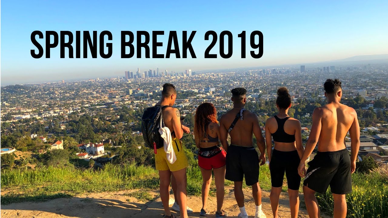 Spring Break Vlog in LA Los Angeles College Trip Vlog YouTube