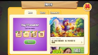Hay day gameplay level 69 :  free voucher, little chicks , capy cowboys#trending #gaming #farmer 