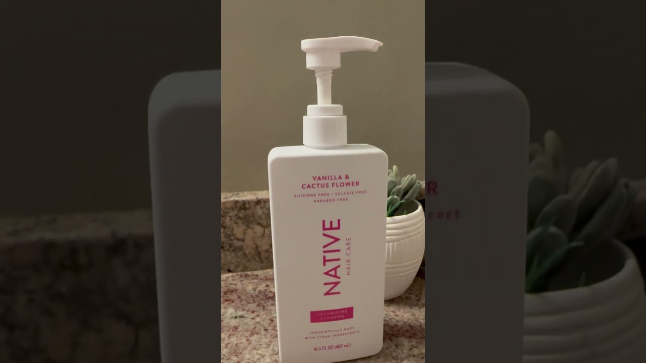 Native Shampoo Vanilla and Cactus Flower 