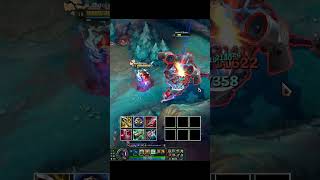 UDYR killing 100K HP CHO'GATH in 1 second #leagueoflegends