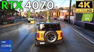 Forza Horizon 5 | RTX 4070 | 4K Ultra Settings Ray Tracing