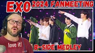 EXO 엑소 - 2024 FAN MEETING (B-Side Medley) reaction