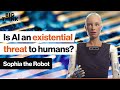 Ask Sophia the Robot: Is AI an existential threat to humans? | Sophia the Robot | Big Think