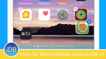 How-To: Move Multiple Icons at Once in iOS 11