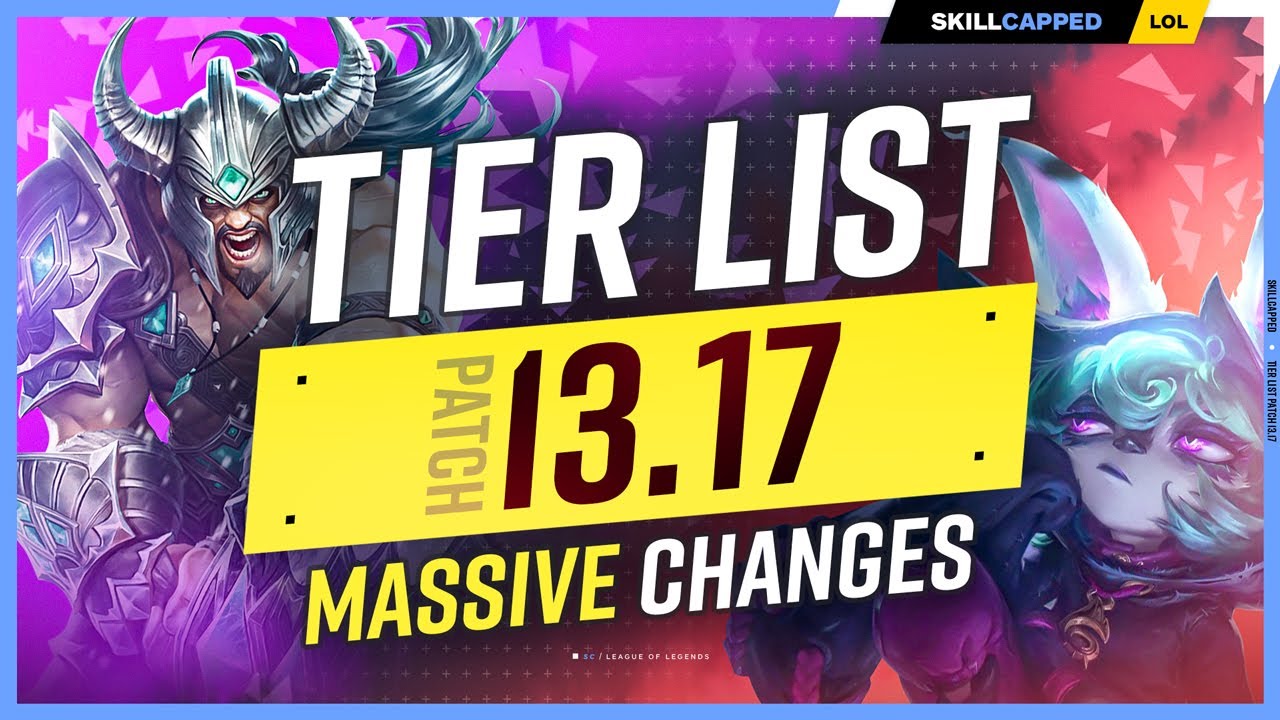 NEW TIER LIST (Patch 13.18) - BEST META Champions to MAIN - LoL Update  Guide 