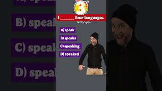 Speak, Speaks, Speaking Or...?