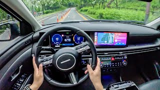 The New 2025 Hyundai Tucson Hybrid FACELIFT POV Test Drive