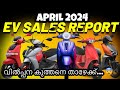 Ev sales report april 2024        electric scooter news update