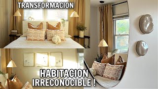 HERMOSA TRANSFORMACIÓN HABITACIÓN con Tesoros de IKEA en COLORES CLAROS | Estilo RELAX Wabi  Sabi ✨