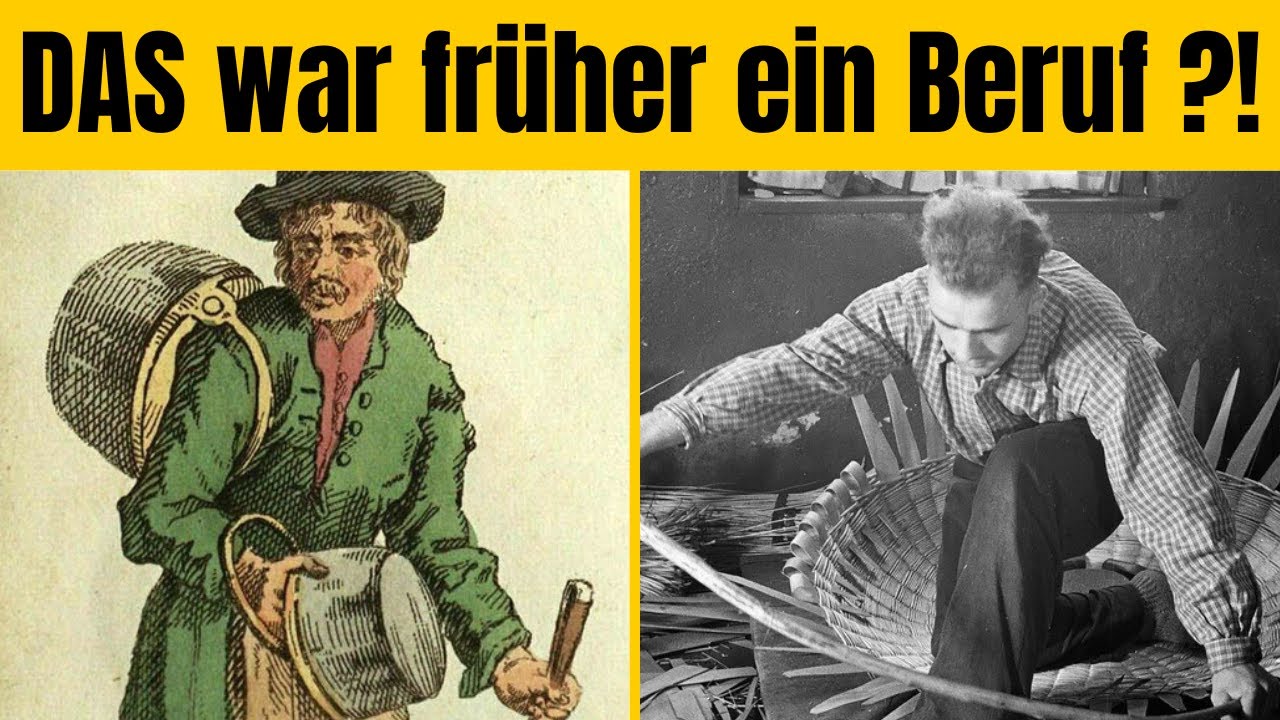 10 Handwerke, die AUSGESTORBEN sind