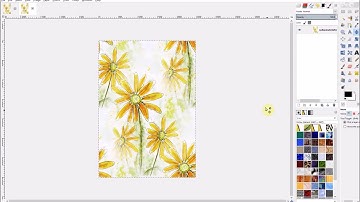 Adding A Pattern In GIMP