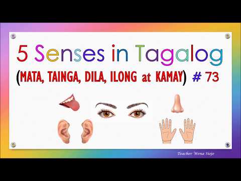 Video: Psychosomatics: Tainga, Mata, Ilong