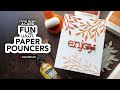 Cathy Makes a Card Live: playing with Paper Pouncers!