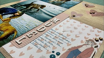 Scrapbook Process Video #460 “Model”