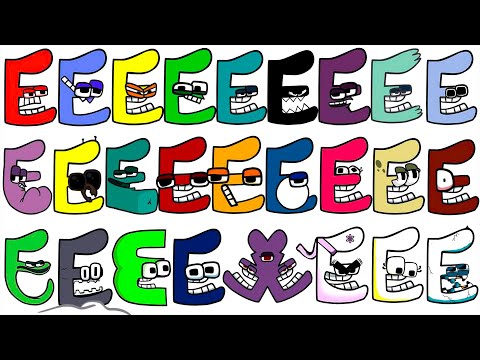 Alphabet Lore But All 26 Letters Transform E ( Full Version )